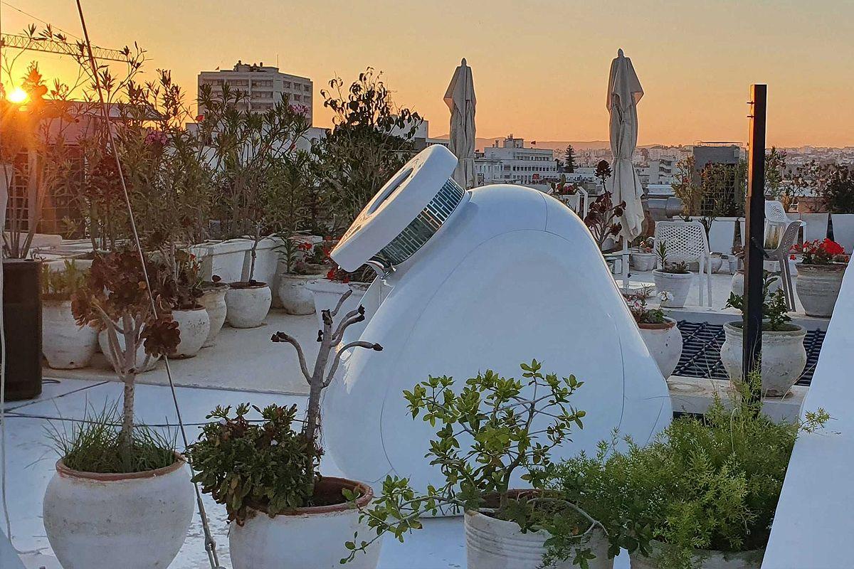 Kumulus Water transforme l'air en eau potable avec l'Amphore