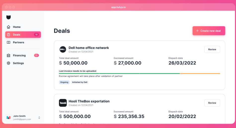 La Fintech Tulyp.io a levé 1,5 million d’euros