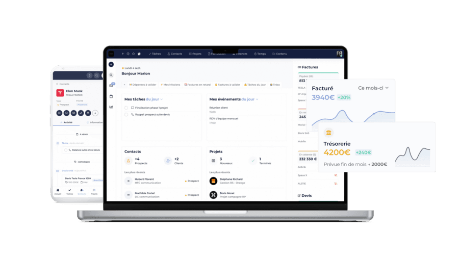 Hubflo lève 2 M€ pour devenir l'outil de gestion n°1 en Europe des TPE